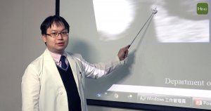 蘇德晟醫師指出整合性影像下肝癌患部影像